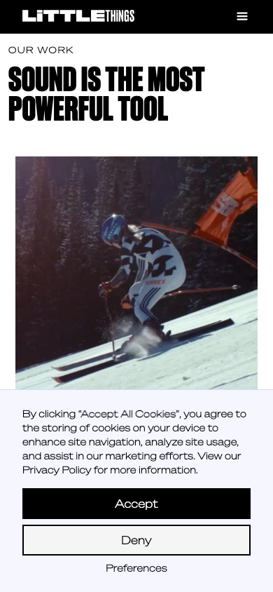 Work page mobile viewport